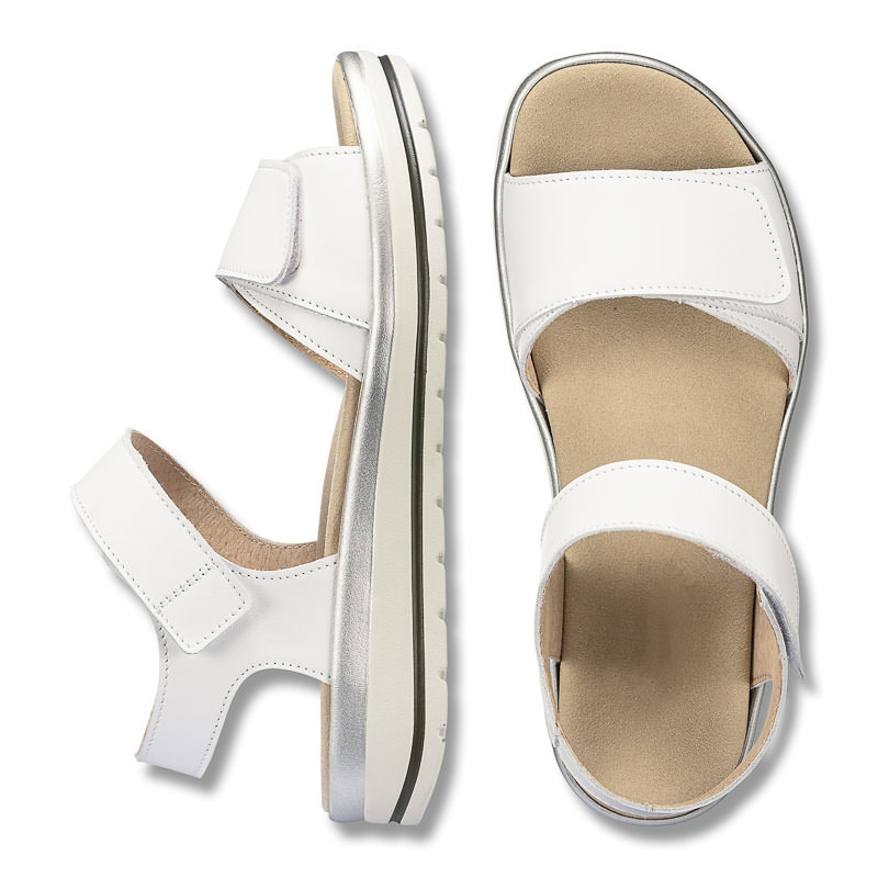 Chaussures de confort Helvesko : modle Lexie, blanc Image 2
