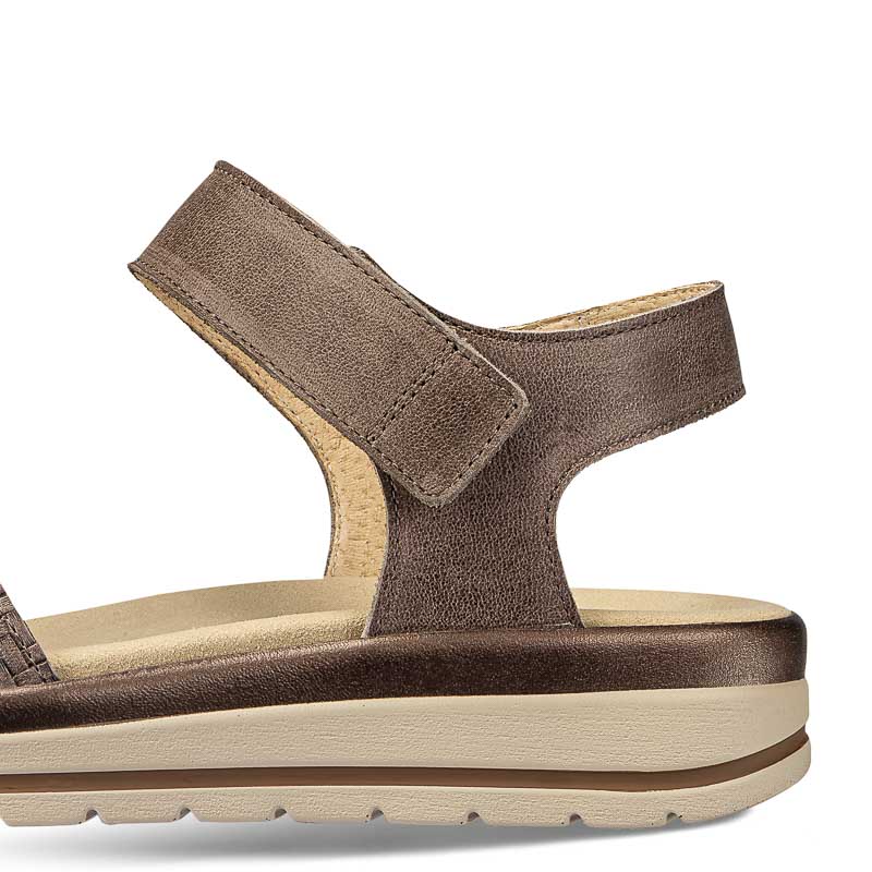Chaussures de confort Helvesko : modle Lexie, marron Image 4