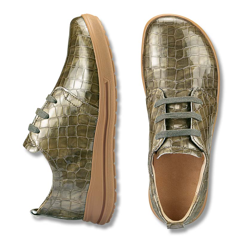 Chaussures de confort Helvesko : modle Nicole, terre Image 2