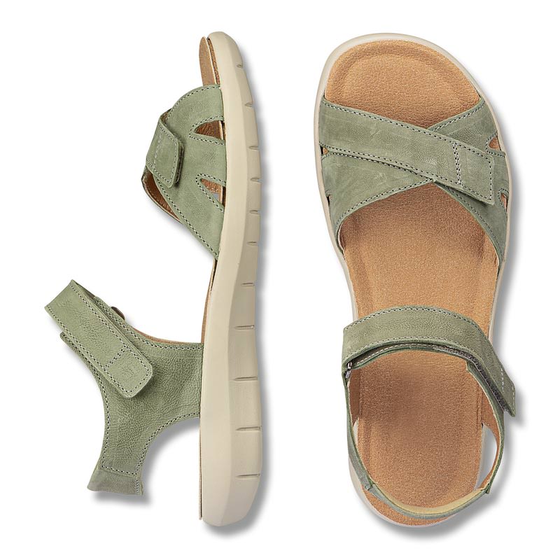 Chaussures de confort Helvesko : mod�le Janiena, olive Image 2