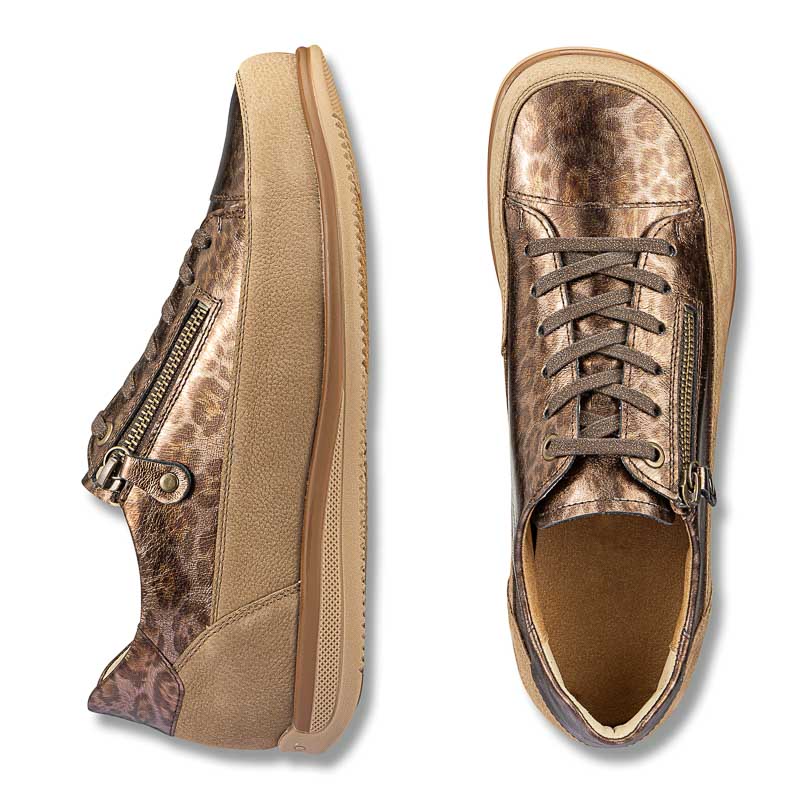 Chaussures de confort Helvesko : modle Lina, bronze Image 2