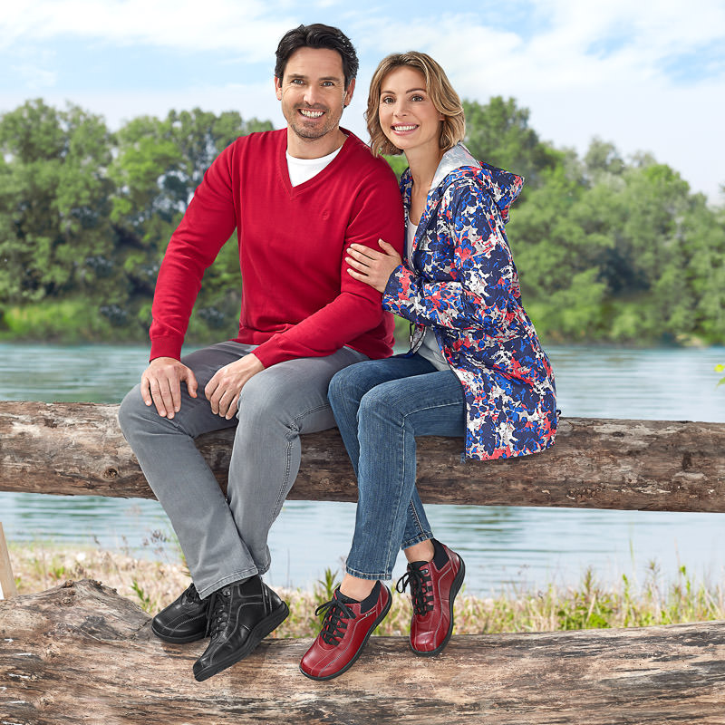 Chaussure confort Helvesko : mod�le Louis, noir Image 2