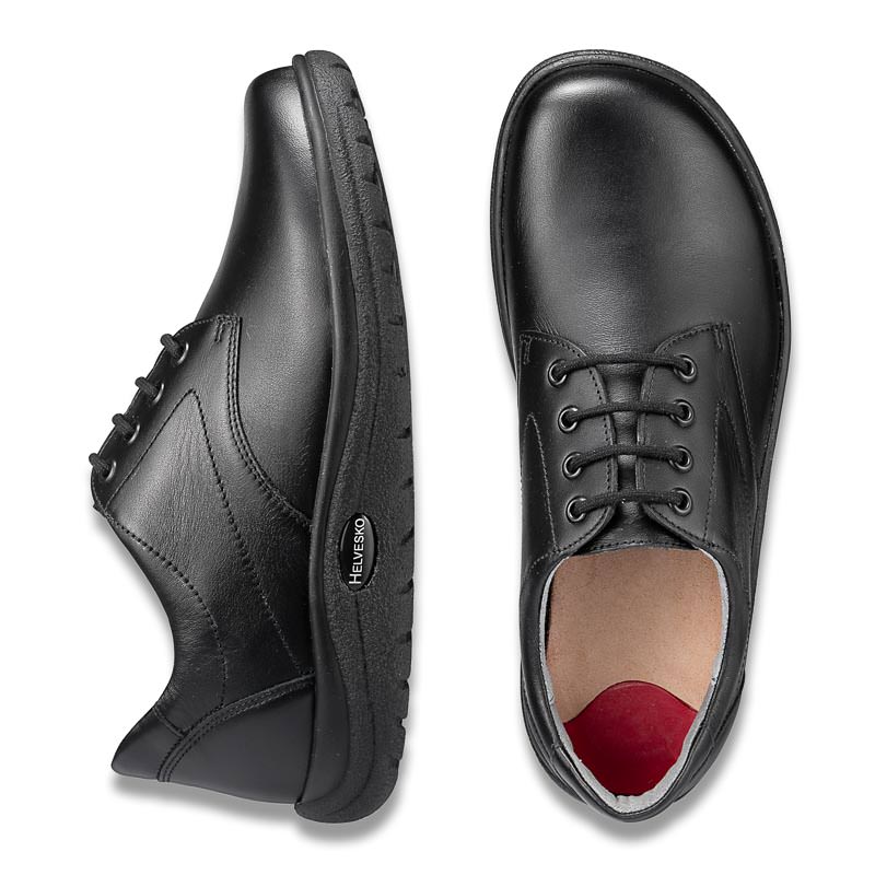 Chaussures de confort Helvesko : modèle York, noir Image 2