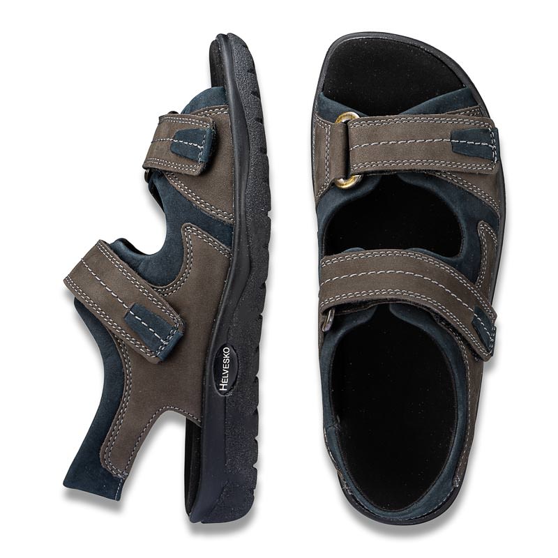 Chaussures de confort Helvesko : modle Jonas, gris Image 2