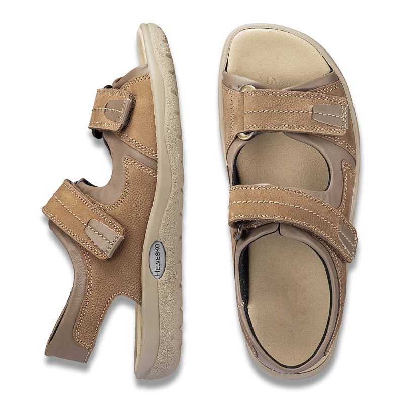 Chaussures de confort Helvesko : modle Jonas, beige Image 2