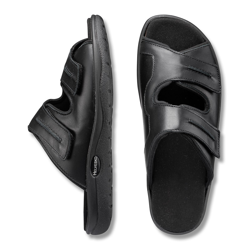 Chaussures de confort Helvesko : modèle Stefan, noir Image 2