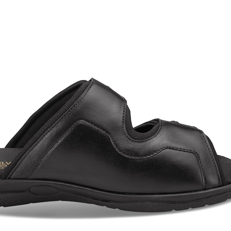 Chaussures de confort Helvesko : modle Stefan, noir Image 3