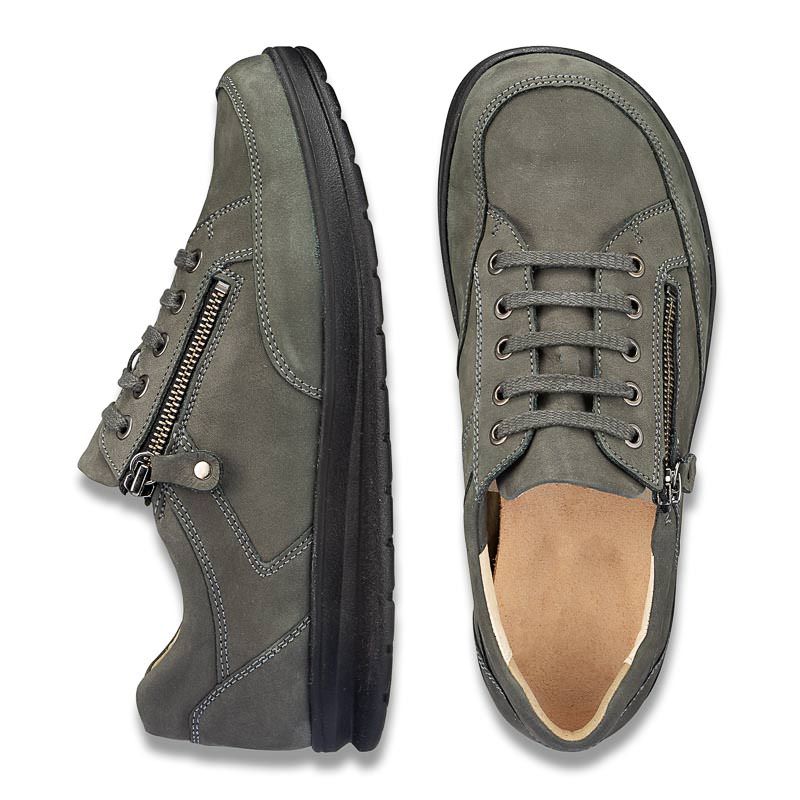 Chaussures de confort Helvesko : mod�le Benno, gris Image 2