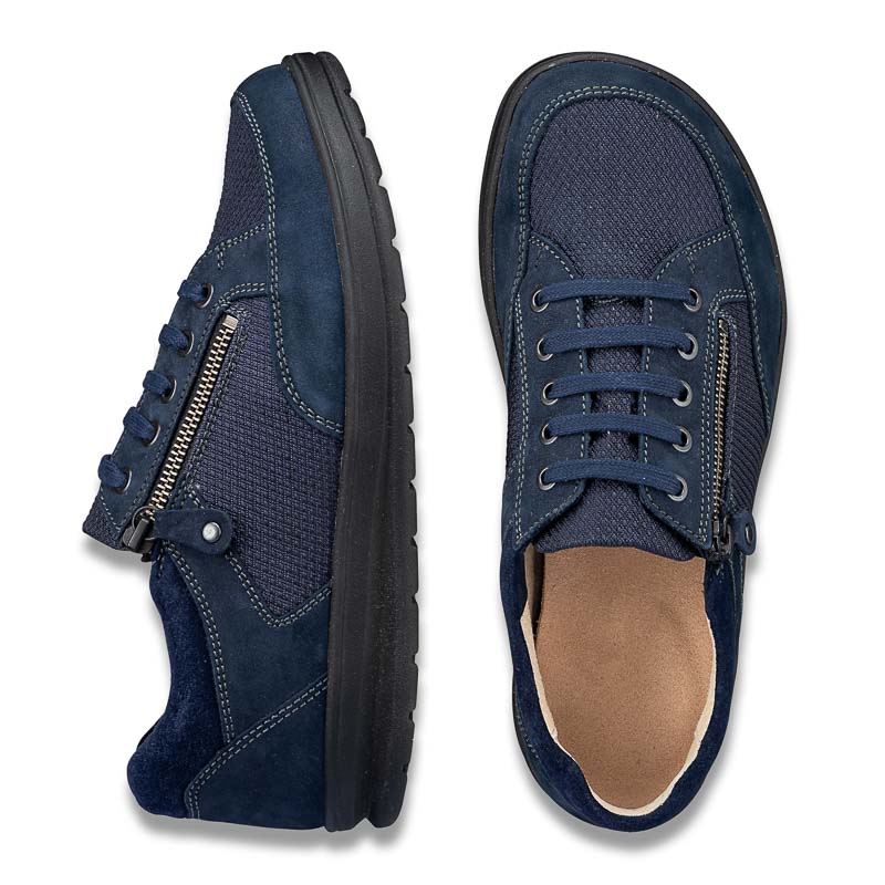 Chaussures de confort Helvesko : modle Benno, bleu Image 2
