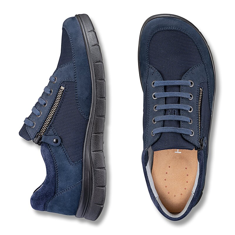 Chaussures de confort Helvesko : mod�le Benno, bleu Image 2