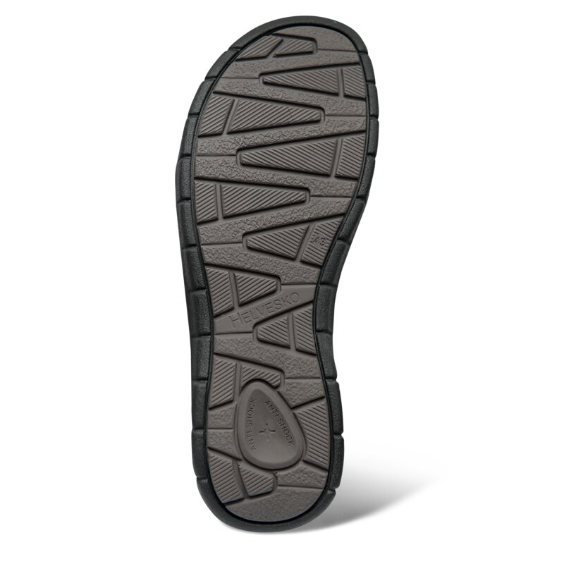 Chaussures de confort Helvesko : mod�le Benno, bleu Image 3