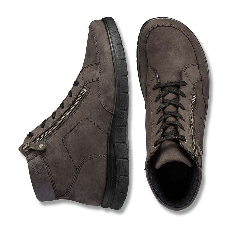 Chaussures de confort Helvesko : modèle Harald, marron Image 2