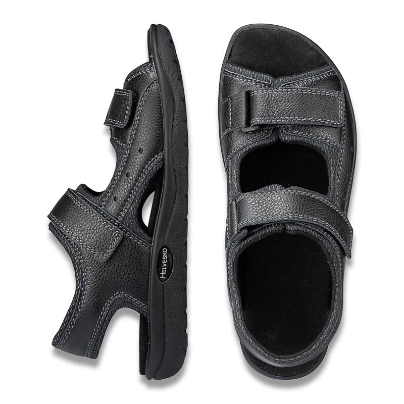 Chaussures de confort Helvesko : modèle Ottmar, noir Image 2