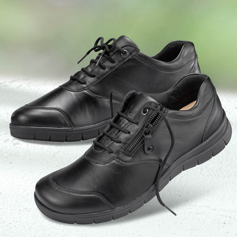 Chaussure confort Helvesko : MARIO, noir