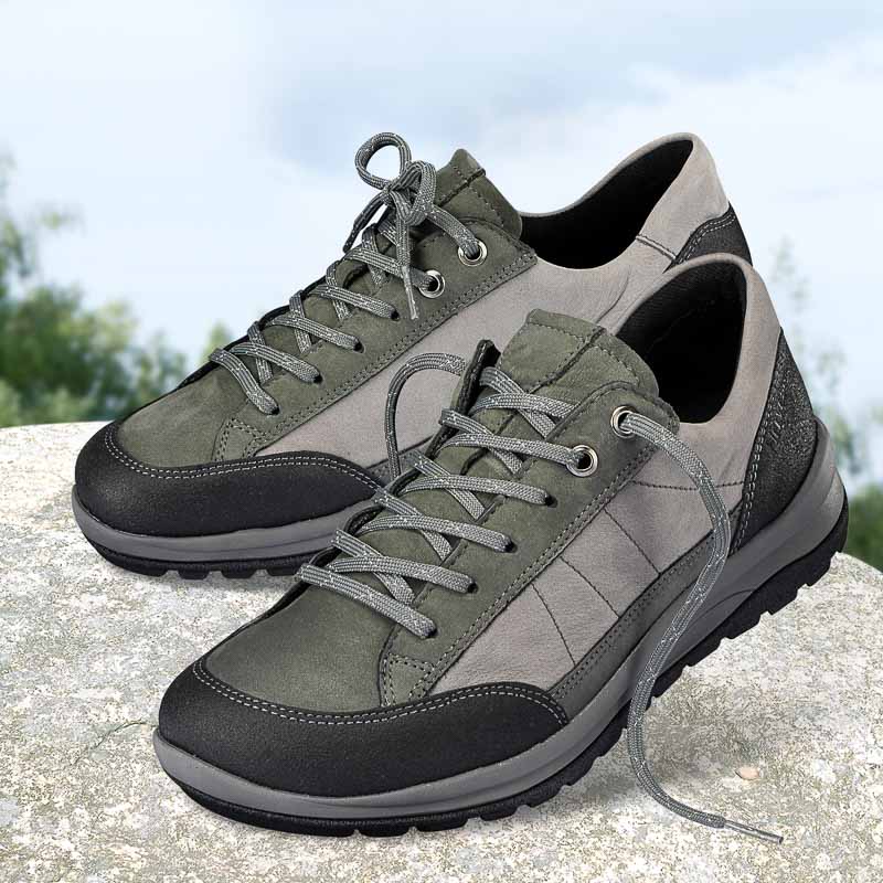 Chaussures de confort Helvesko : modle Novo, gris