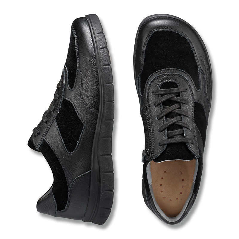 Chaussures de confort Helvesko : modle Liam, noir Image 2