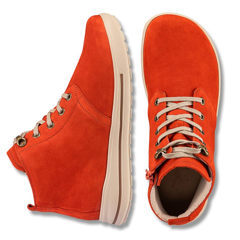 Chaussures de confort Helvesko : modle Nicolette, orange Image 2