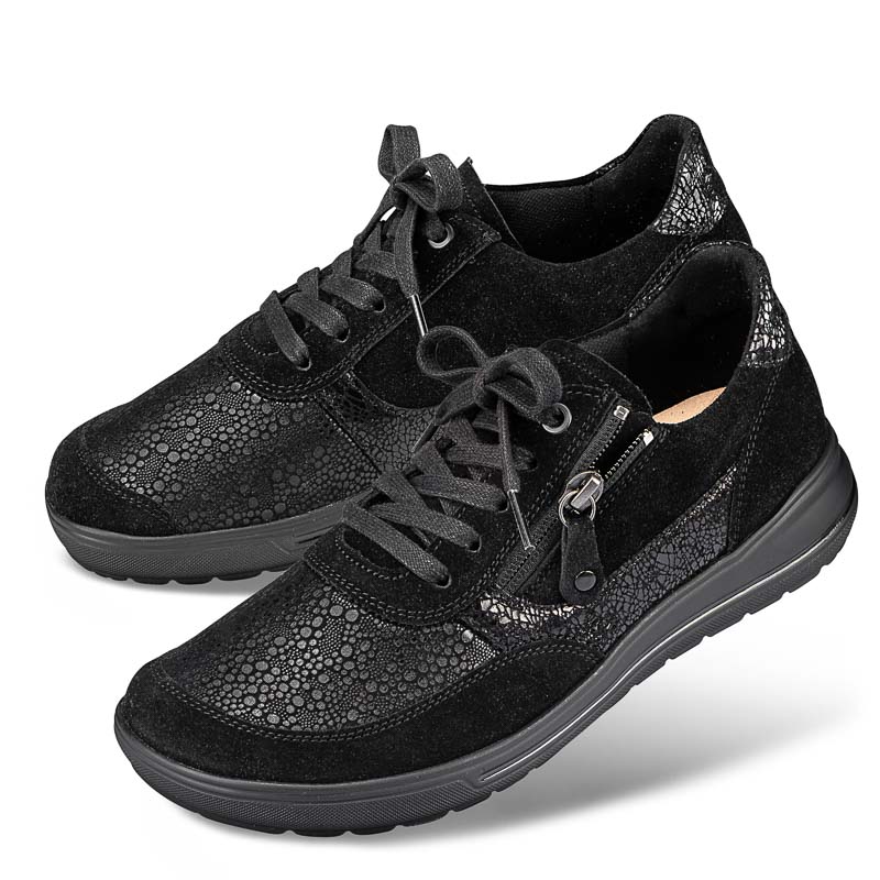 Chaussures de confort Helvesko : modle Erna, noir