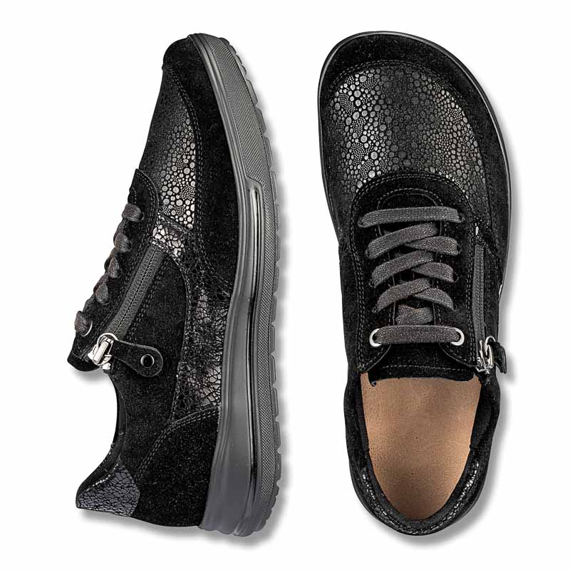 Chaussures de confort Helvesko : modle Erna, noir Image 2