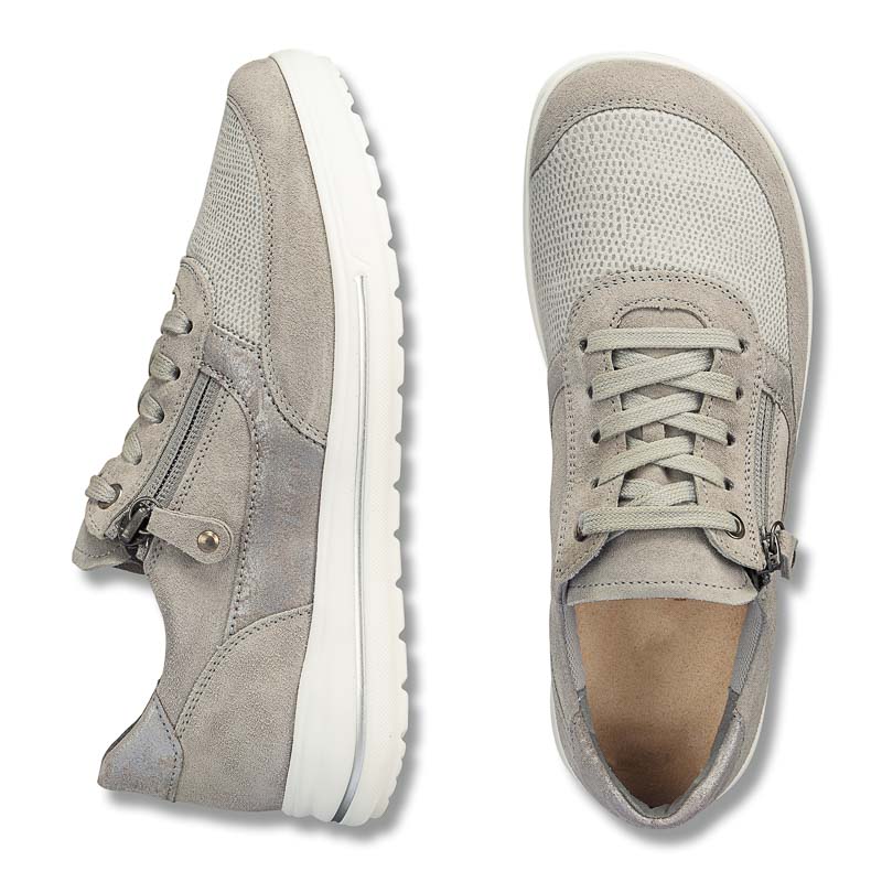 Chaussures de confort Helvesko : modle Erna, gris Image 2