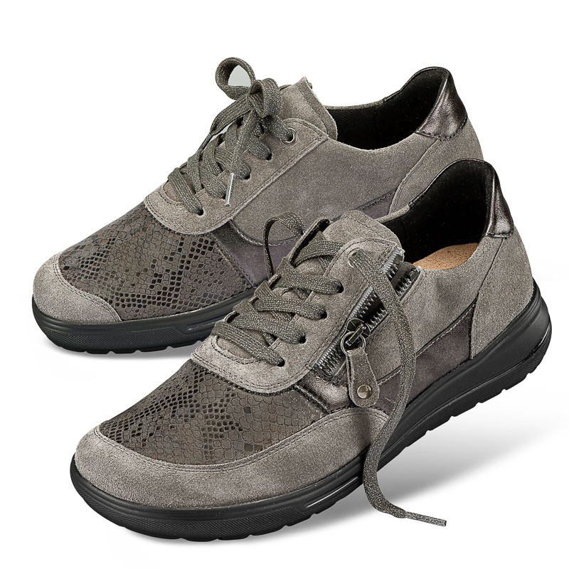 Chaussures de confort Helvesko : modle Erna, gris