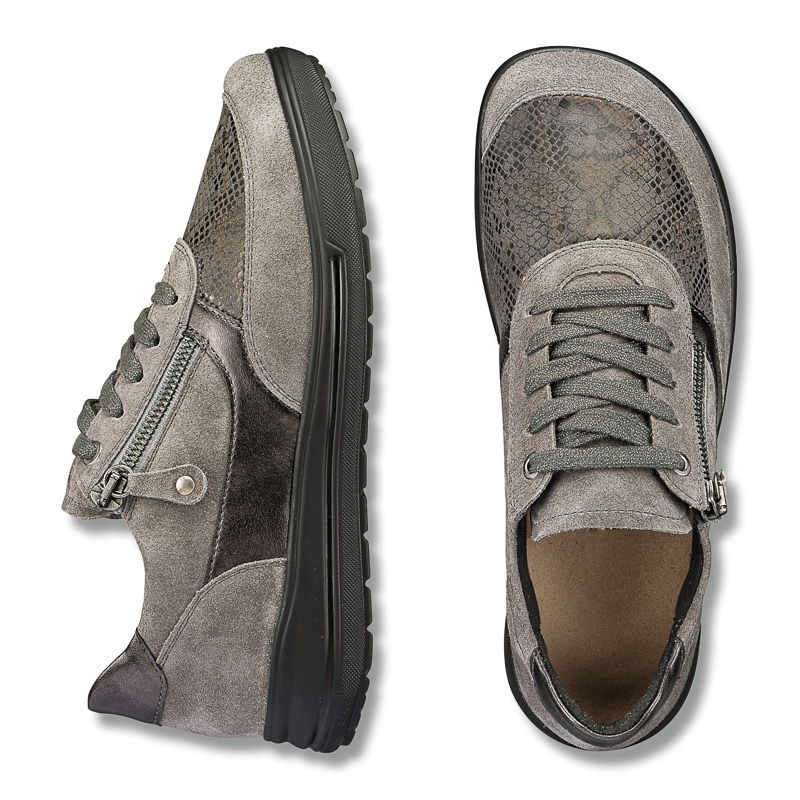 Chaussures de confort Helvesko : modle Erna, gris Image 2