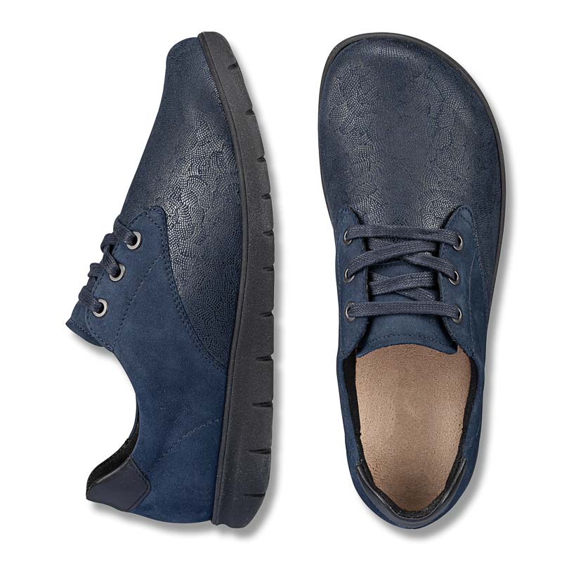 Chaussures de confort Helvesko : modle Dora, bleu fonc Image 2