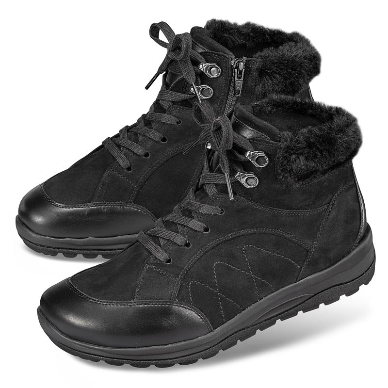 Chaussures de confort Helvesko : modle Swing, noir