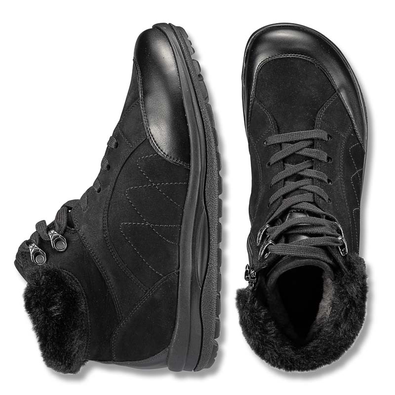 Chaussures de confort Helvesko : modle Swing, noir Image 2