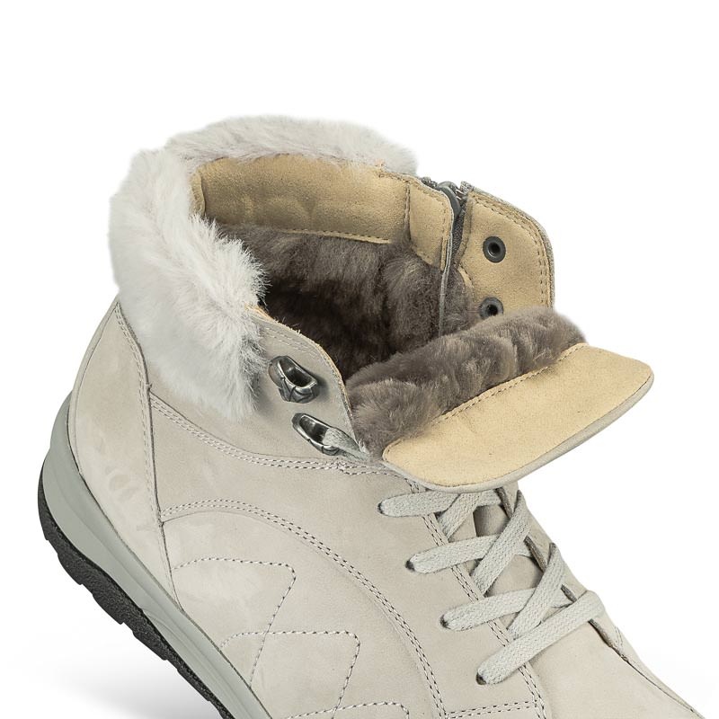 Chaussures de confort Helvesko : modle Swing, gris Image 4