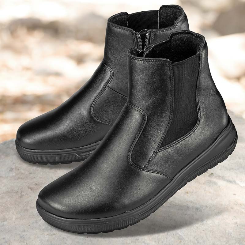 Chaussures de confort Helvesko : modle Hazel, noir