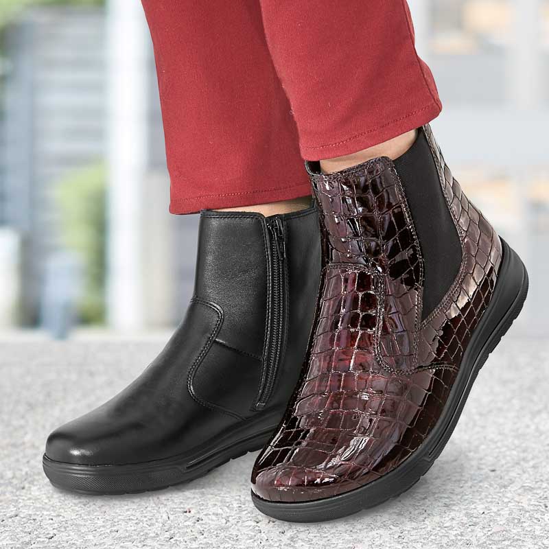 Chaussures de confort Helvesko : modle Hazel, noir Image 3