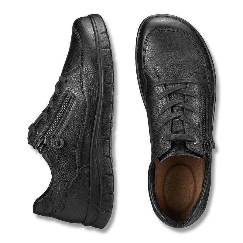 Chaussures de confort Helvesko : modle Torben, noir Image 2