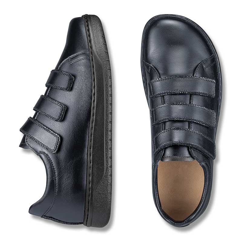 Chaussures de confort Helvesko : mod�le Daniela, bleu fonc� Image 2