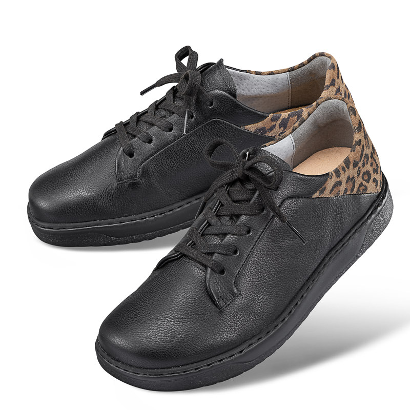 Chaussures de confort Helvesko : mod�le Beate, noir