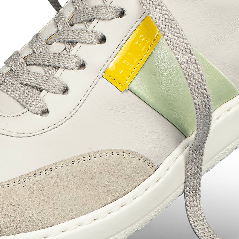 Chaussures de confort Helvesko : modle Vivien, gris clair Image 4