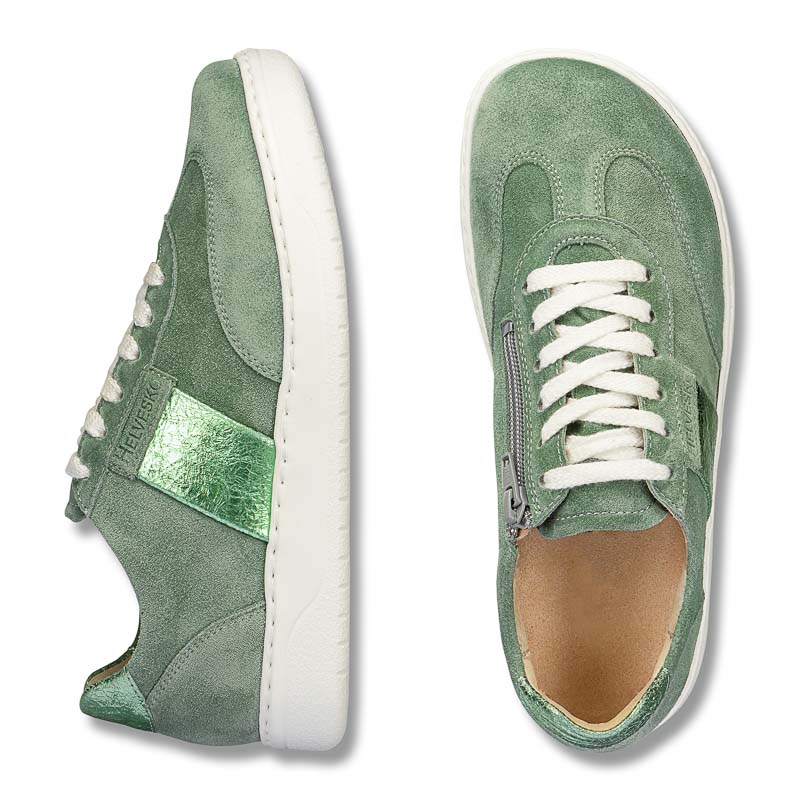 Chaussures de confort Helvesko : modle Vivien, menthe Image 2