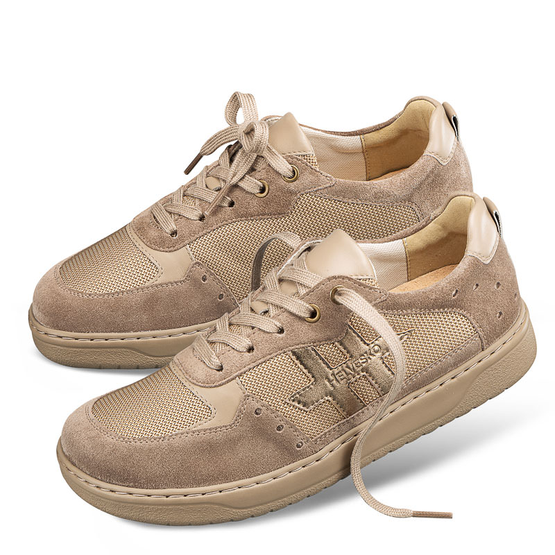 Chaussures de confort Helvesko : mod�le Fame, beige
