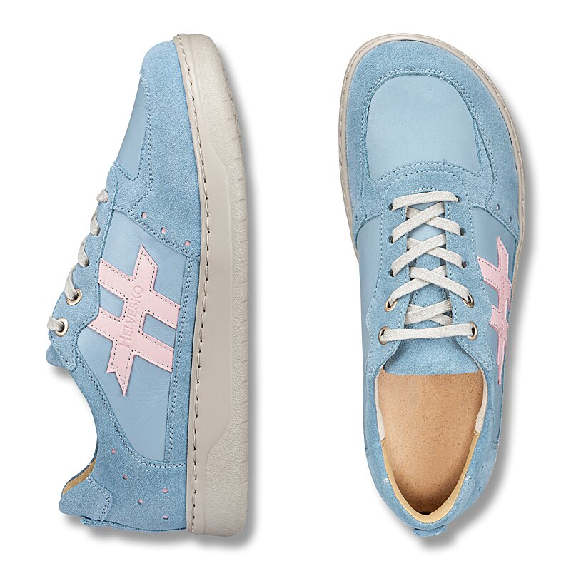 Chaussures de confort Helvesko : mod�le Fame, coloris jean Image 2
