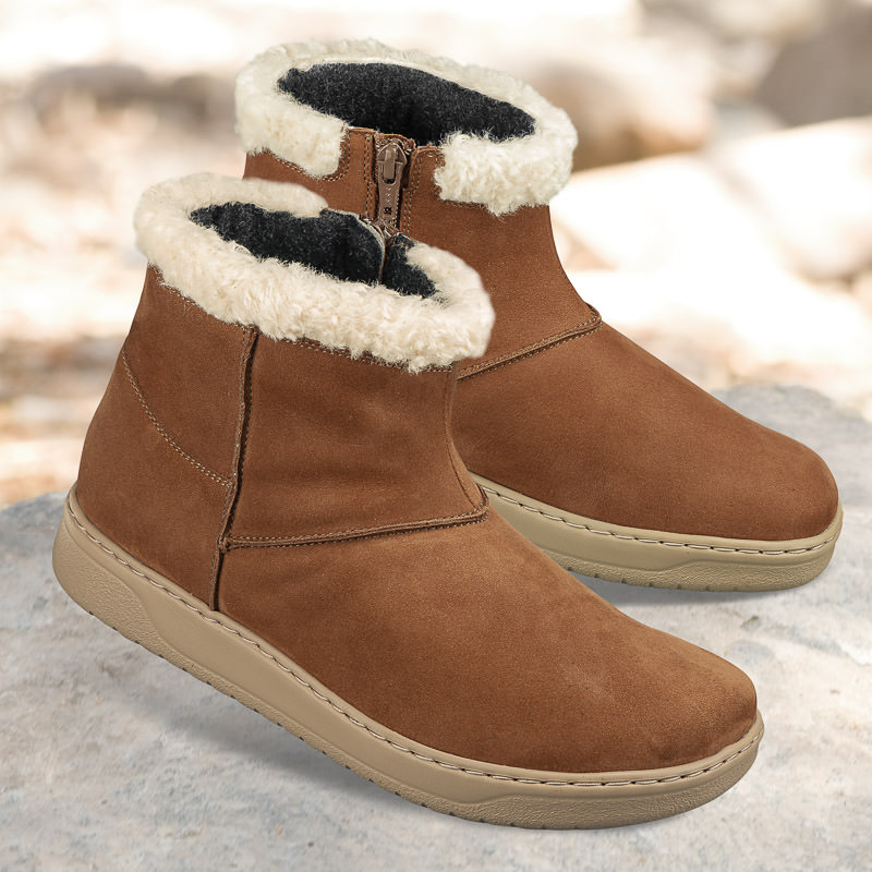 Chaussures de confort Helvesko : modle Arte, marron