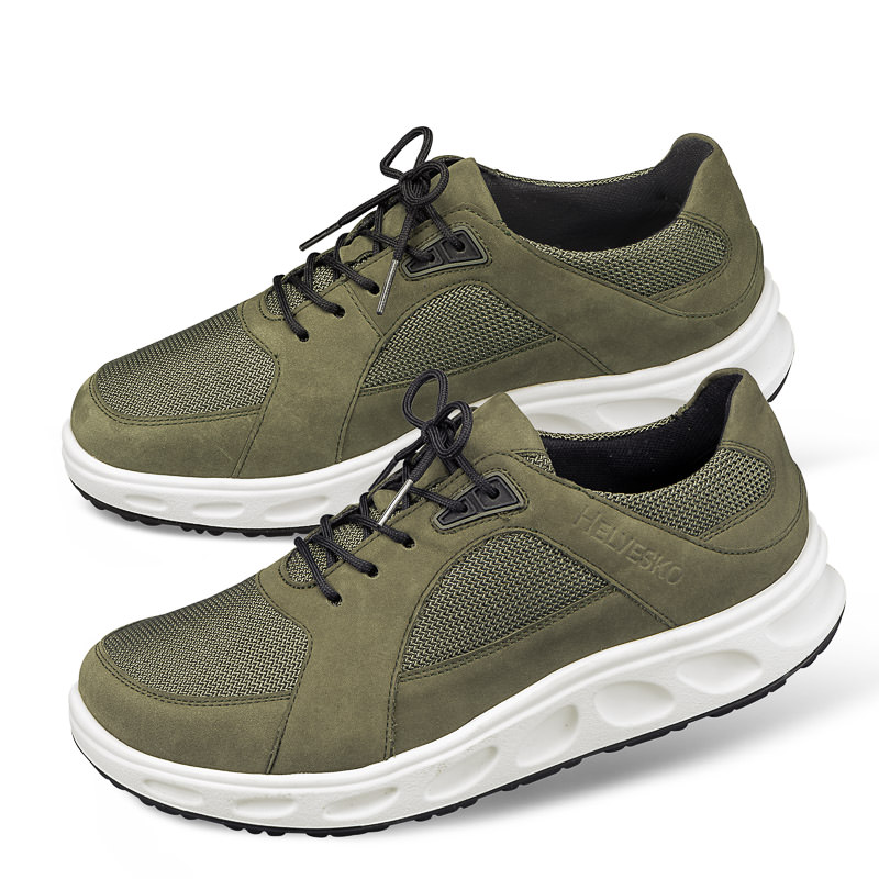 Chaussures de confort Helvesko : mod�le Wave, olive