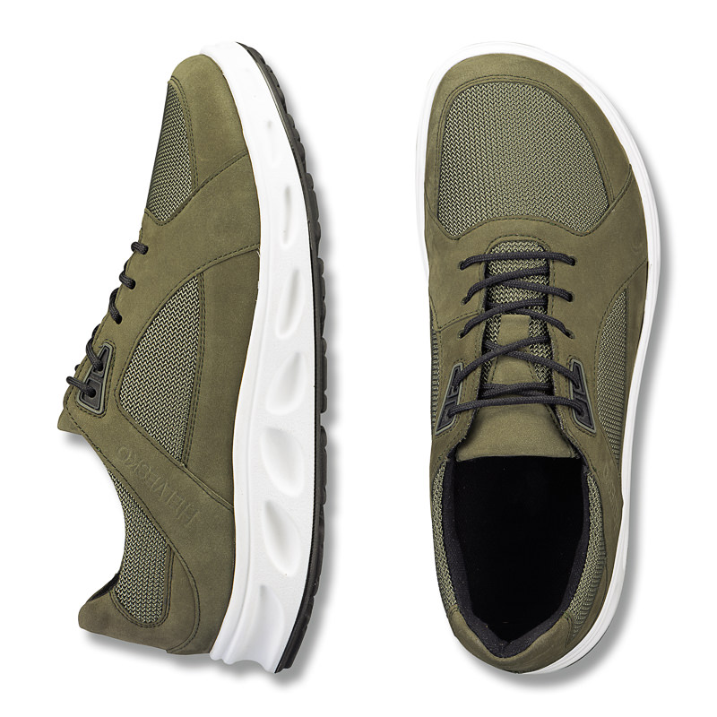 Chaussures de confort Helvesko : mod�le Wave, olive Image 2