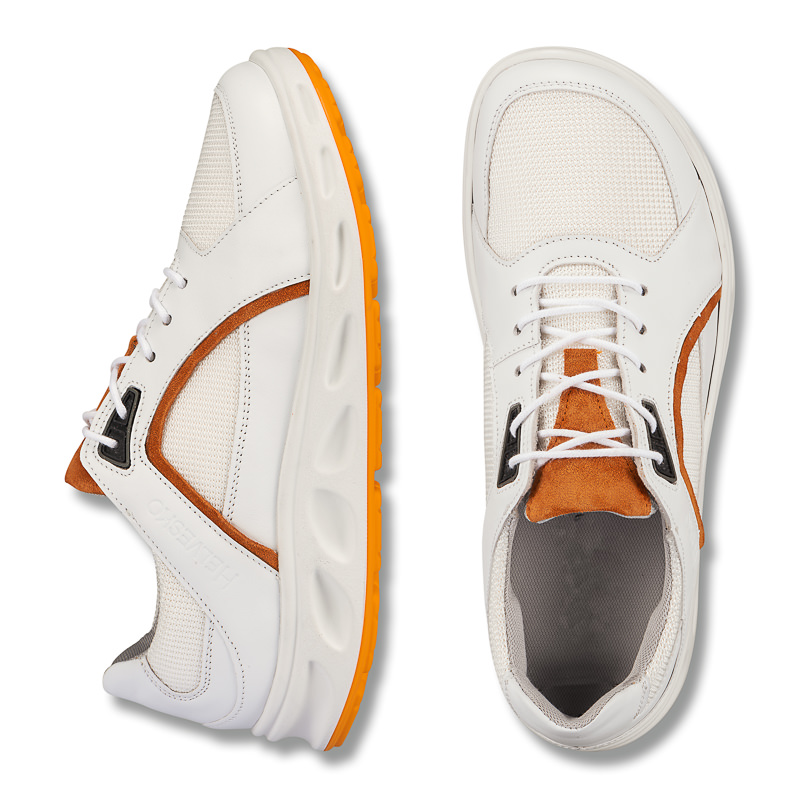 Chaussures de confort Helvesko : mod�le Wave, blanc Image 2
