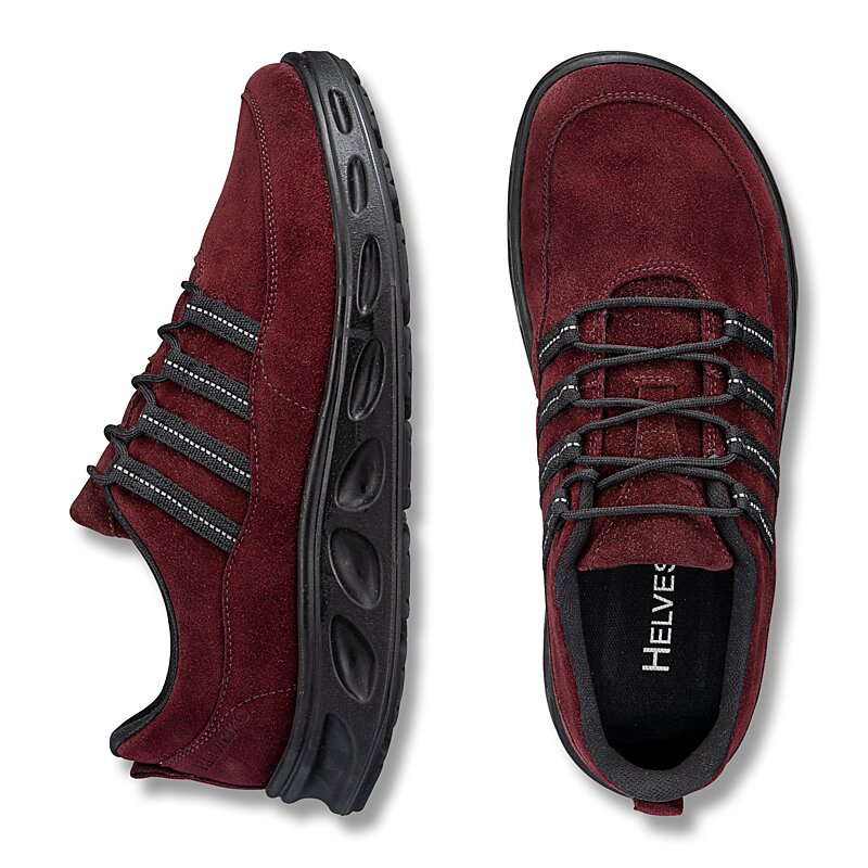 Chaussures de confort Helvesko : mod�le Vital, aubergine Image 2