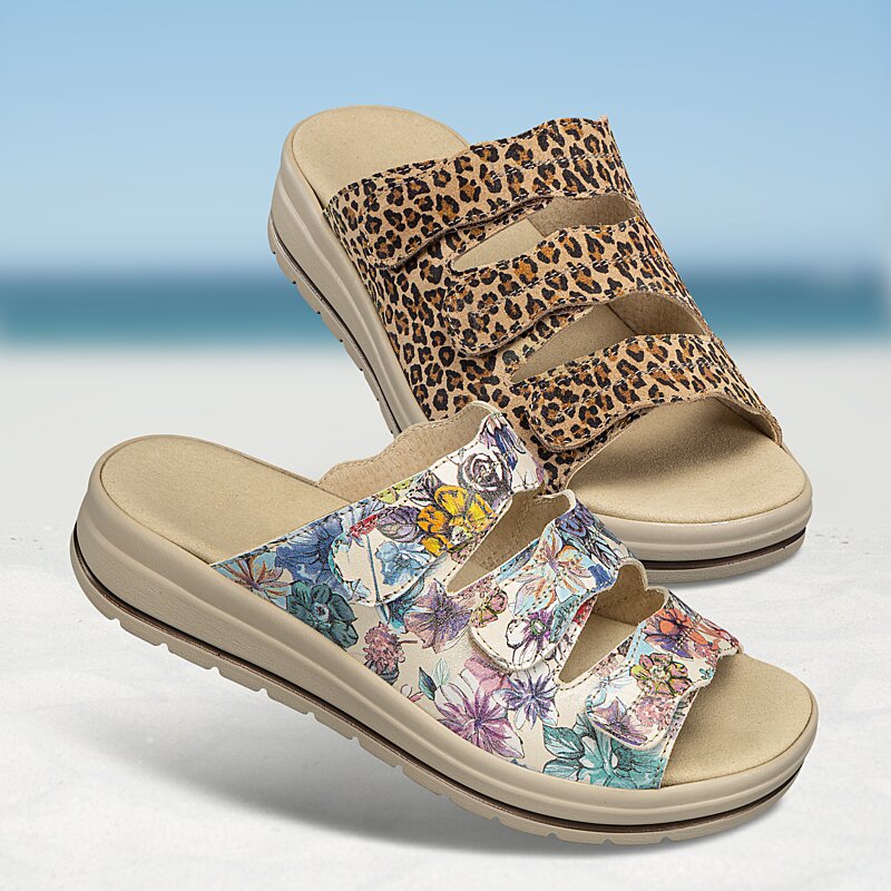 Mules de confort Helvesko : mod�le Suny