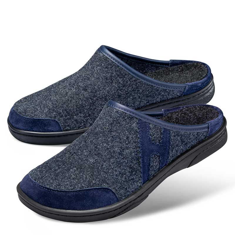 Chaussures de confort Helvesko : modèle Sevilla, bleu