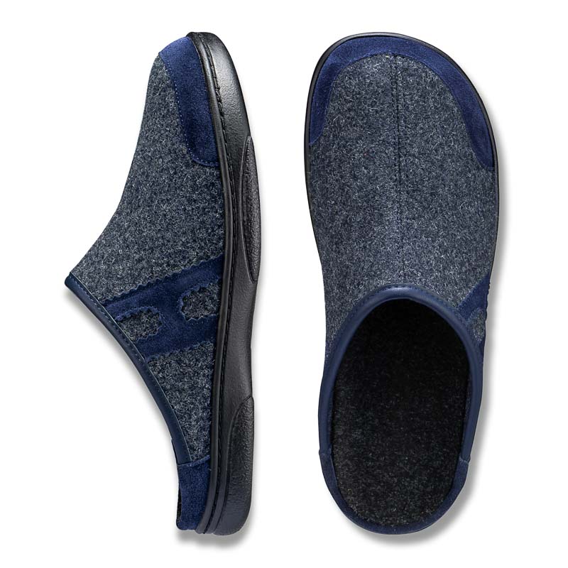 Chaussures de confort Helvesko : modèle Sevilla, bleu Image 2