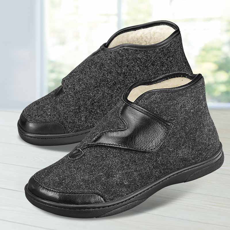 Chaussures de confort Helvesko : modle Denia, gris