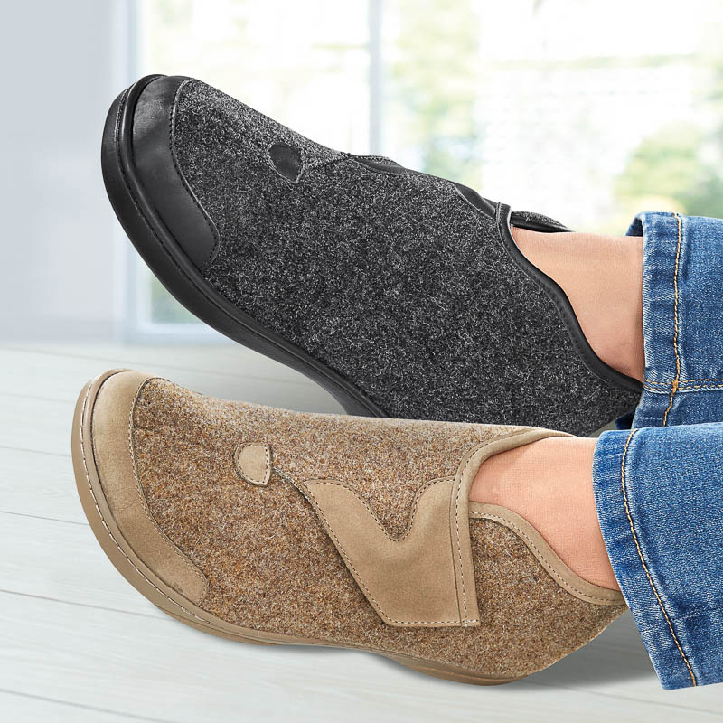 Chaussons de confort Helvesko : modle Denia