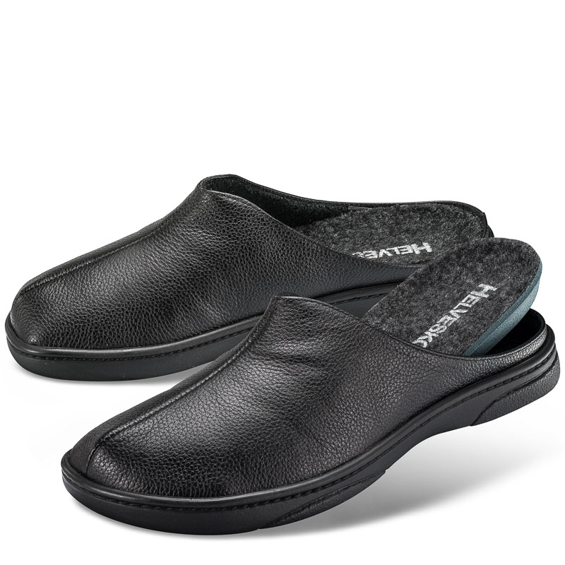 Chaussures de confort Helvesko mod le Salon noir